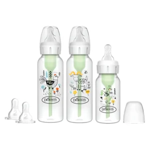 ست شیشه شیر دکتر براونز مدل D03007 باریک 8 تکه گنجایش 250 و 120 میلی لیتر اصلی