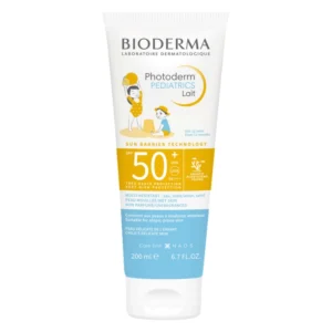 نمای اصلی کرم ضد آفتاب بایودرما مدل pediatrics ماینرال SPF50 وزن 200 گرم