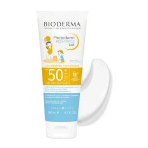 کرم ضد آفتاب بایودرما مدل pediatrics ماینرال SPF50 وزن 200 گرم