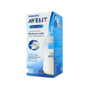 شیشه شیر اونت فیلیپس مدل anti-colic گنجایش 330 میلی لیتر
