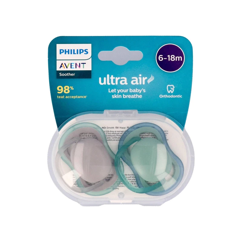 پستانک Philips Avent A085/16 در رنگ‌های متنوع و طراحی کودک‌پسند