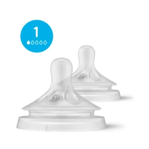 سر شیشه شیر اونت مدل ریسپانس 1 قطره کد 961/02 بسته 2 عددی