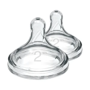 سر شیشه شیر دکتر براونز مدل سایز دو +3ماه DB2201 بسته 2 عددی(پهن)