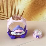 قمقمه کودک مدل آکرلیک دو سری طرح کارتون حجم 1 لیتر - تصویر 5