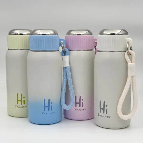 فلاسک سرد و گرم طرح Hi حجم 600 میلی لیتر - تصویر 3
