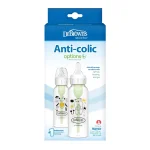 شیشه شیر دکتر براونز طرح خرس و جغد حجم 250 میلی لیتر 2 عددی - تصویر 2