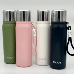 فلاسک سرد و گرم طرح Enjoy حجم 680 میلی لیتر - تصویر 3