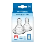 سر شیشه شیر دکتر براونز +0 ماه سایز 1 کد 302 (باریک)