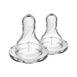 سر شیشه شیر دکتر براونز +0 ماه سایز 1 کد 302 (باریک) - تصویر 2