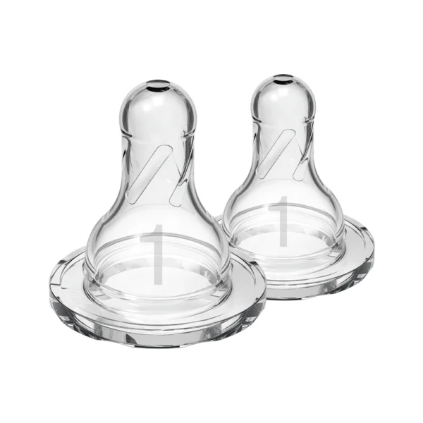 سر شیشه شیر دکتر براونز +0 ماه سایز 1 کد 302 (باریک) - تصویر 2