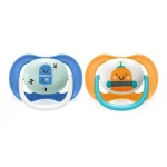 پستانک الترا ایر 18-6 ماه اونت کد SCF080/10 طرح ربات پسرانه - تصویر 4