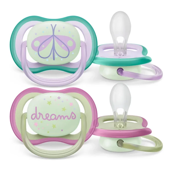 پستانک 6-0 ماه SCF376/19 شبرنگ اونت - تصویر 2