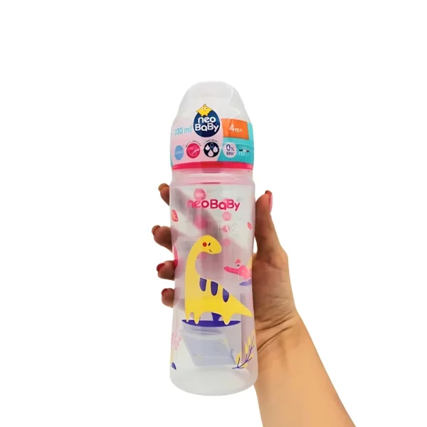 شیشه شیر +4 ماه ۳۳۰ میل نئو بیبی - تصویر 3