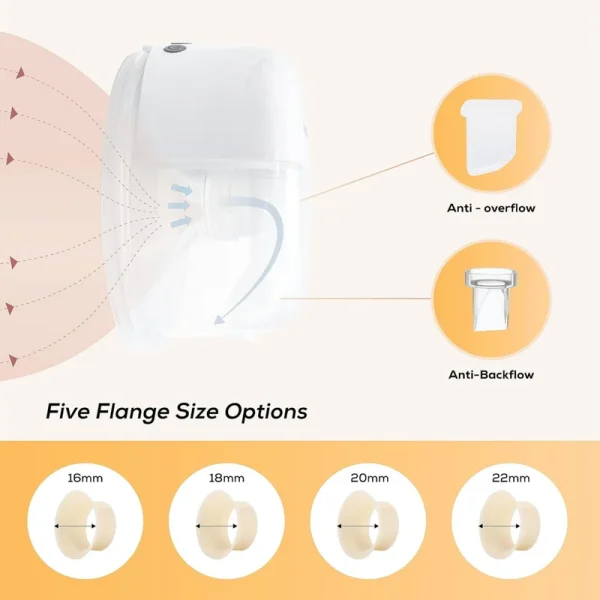 شیردوش برقی nurture cozy مدل hands free - تصویر 7