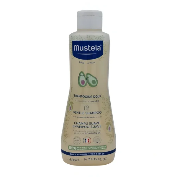 sismoni-nini-mikhad-shampoo-sar-koodak-mustela-avokado-500ml-1.webp شامپو سر ملایم کودک و نوزاد موستلا حاوی عصاره ارگانیک آووکادو 500 میلیلیتر - تصویر 1