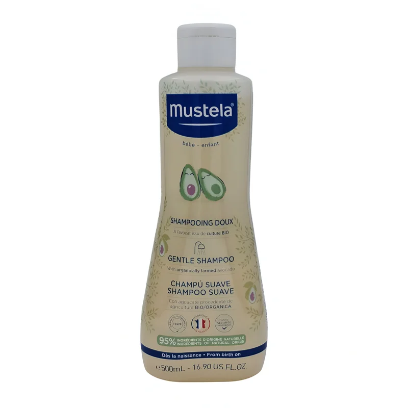 sismoni-nini-mikhad-shampoo-sar-koodak-mustela-avokado-500ml-1.webp شامپو سر ملایم کودک و نوزاد موستلا حاوی عصاره ارگانیک آووکادو 500 میلیلیتر - تصویر 1