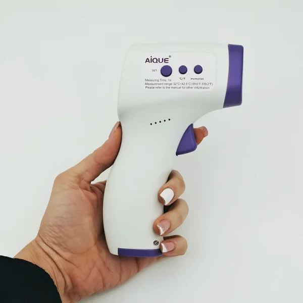 تب‌سنج پیشانی لیزری غیرتماسی AIQUE - تصویر 2