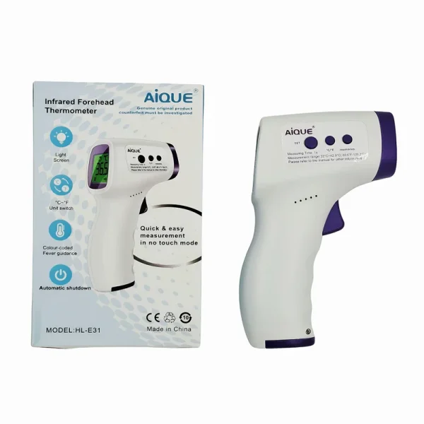 تب‌سنج پیشانی لیزری غیرتماسی AIQUE - تصویر 1