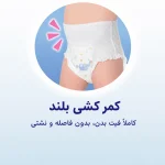 پوشک شورتی پسرانه سایز 6 مونی ژاپنی 28 عددی - تصویر 4