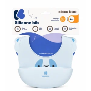 پیشبند سیلیکونی نوزاد کیکابو طرح کوالا آبی