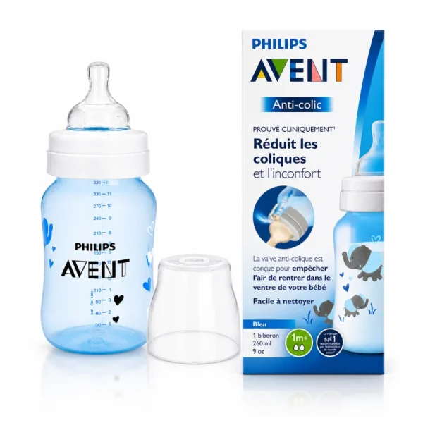 شیشه شیر کلاسیک 260 میل طرح فیل اونت - تصویر 4