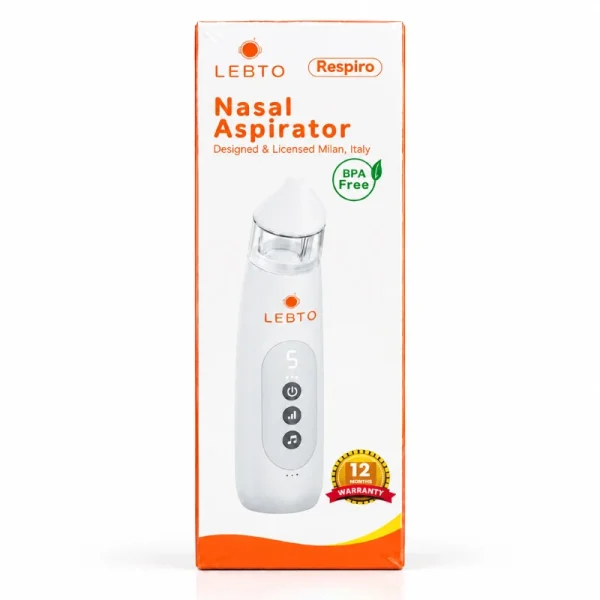 پوآر بینی برقی موزیکال نوزاد مدل Respiro لبتو - تصویر 2